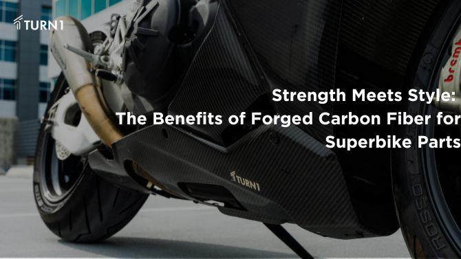 Strength Meets Style: The Benefits of Forged Carbon Fiber for Superbike Parts