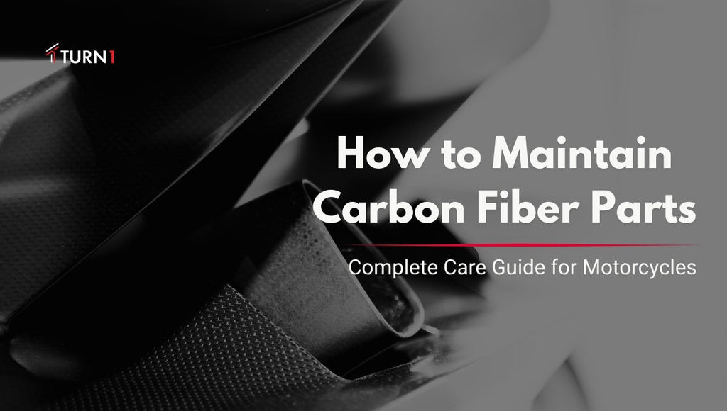 How to Maintain Carbon Fiber Parts for Motorcycles: Essential Care Guide