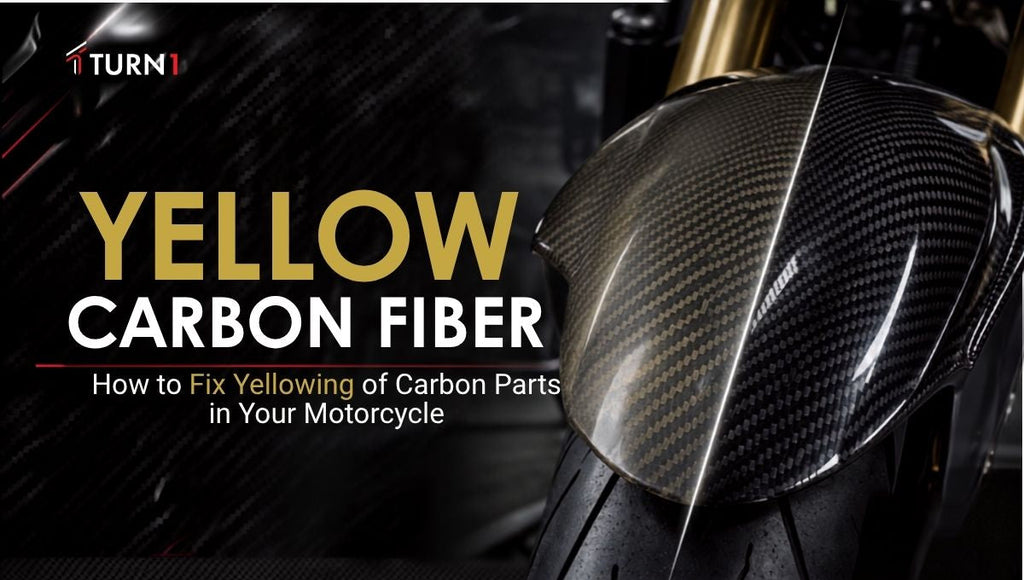 Yellow Carbon Fiber: How to Fix Yellowing of Carbon Parts in Your Motorcycle