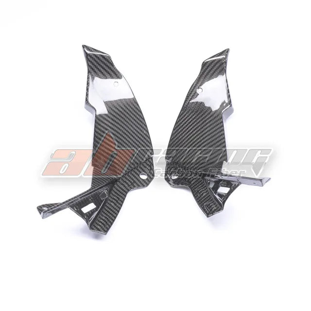 Side Panels Upper Fairing Cowl For Kawasaki Zx6r 2013 Full Carbon Fiber 100%