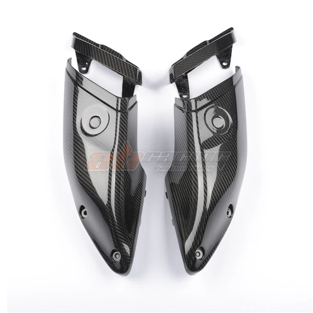 Air Intake Duct Covers  For Yamaha MT 10 MT10 FZ 10 2016 2019 Full Carbon Fiber 100%