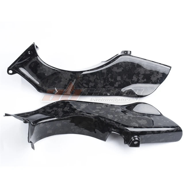 Air Tube Cover Air Induct Cover Side Panel Cover Fairing Cowl For MV Agusta F3 675 2012 Forged Carbon Fiber 100%