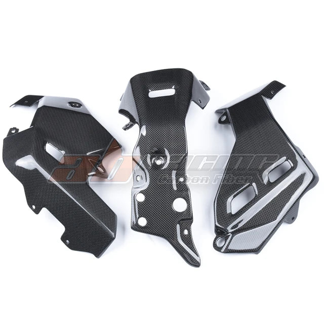 Belly Panel Lower Side Fairings Cover For Ducati Multistrada 1200 2017-2019 Full Carbon Fiber 100%