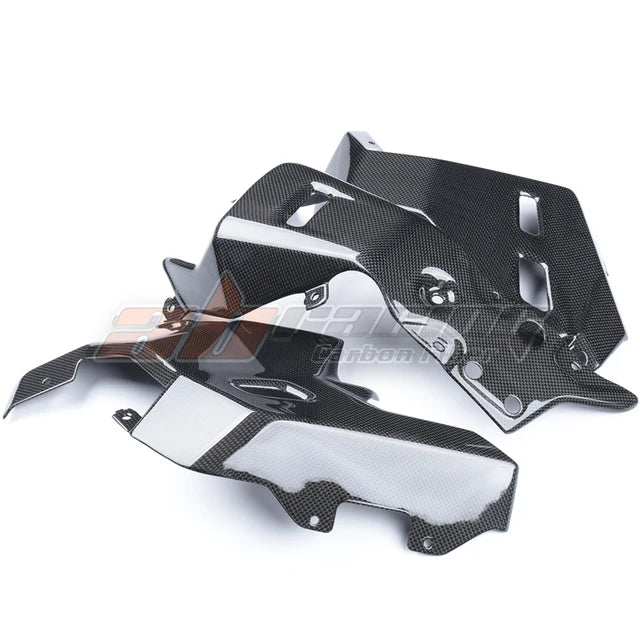 Belly Panel Lower Side Fairings Cover For Ducati Multistrada 1200 2017-2019 Full Carbon Fiber 100%