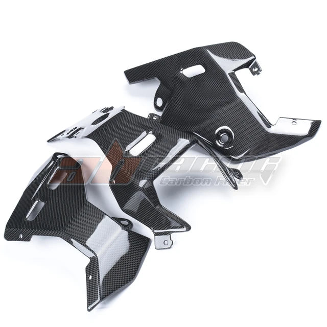 Belly Panel Lower Side Fairings Cover For Ducati Multistrada 1200 2017-2019 Full Carbon Fiber 100%
