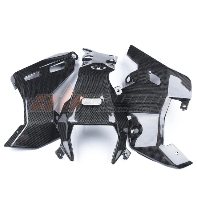 Belly Panel Lower Side Fairings Cover For Ducati Multistrada 1200 2017-2019 Full Carbon Fiber 100%