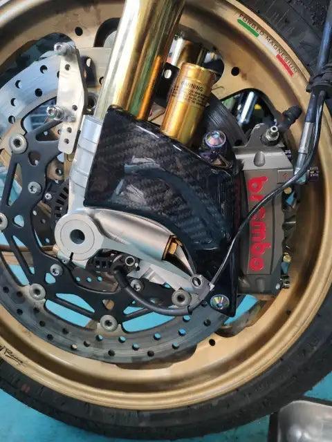 Carbon Fiber Brake Air Intake Cover Fairings for Ducati SuperSport 939 / 848 / 1098 / 1198 / Scrambler / Multistrada 1200–1260