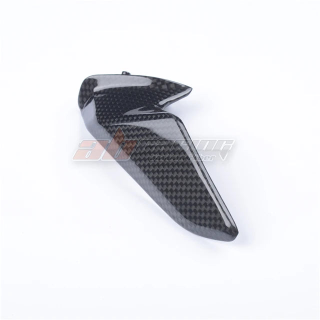 Chain Guard Lower Fairing in Dry Carbon Fiber For Ducati Streetfighter V2 2021 2023