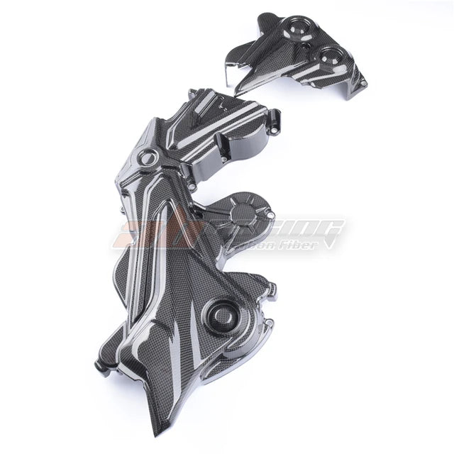 Engine Cam Belt Case Cover Guard Cover For Ducati Diavel 1260/1260s 2019-2021 Carbon Fiber 100%