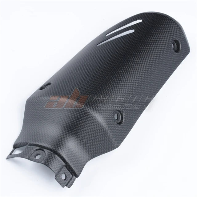 Exaust Cover Heatshield Cover For Ducati DesertX 2022 2023 Full Carbon Fiber 100%