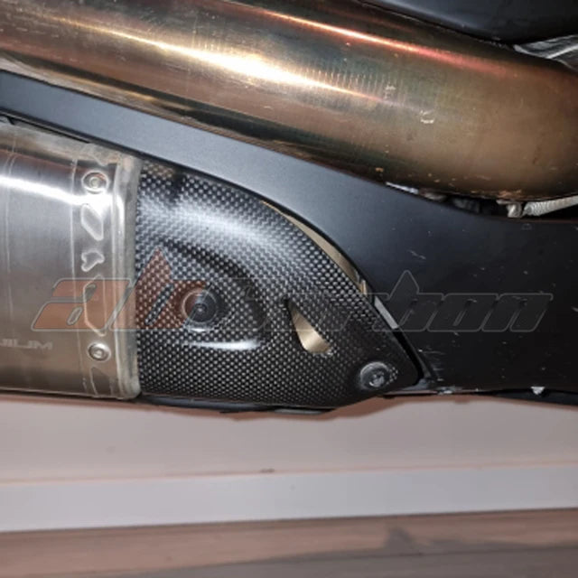 Exhaust Heat Shield Cover For Ducati 1199 /s 1299 959 899 Superbike Full Carbon Fiber 100%
