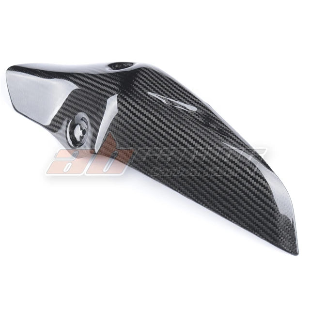Exhaust Pipe Heat Shield Cover Guard Fairing For Kawasaki Zx10r 2021 -2022 Full Carbon Fiber 100%