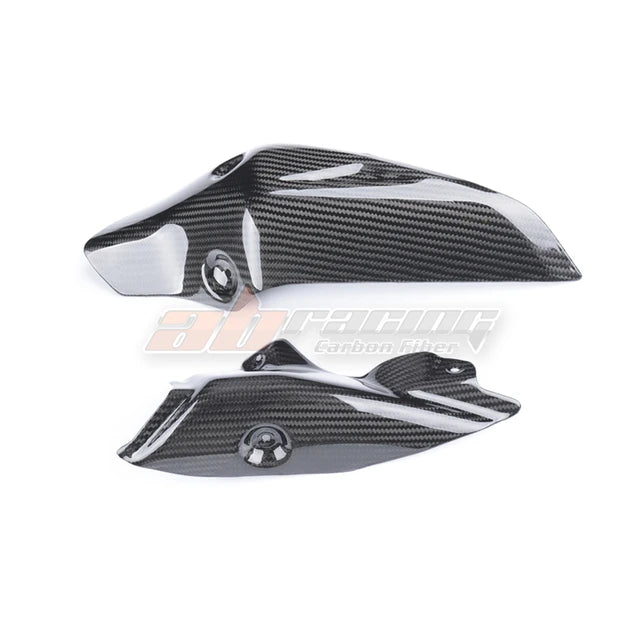 Exhaust Pipe Heat Shield Cover Guard Fairing For Kawasaki Zx10r 2021 -2022 Full Carbon Fiber 100%