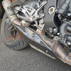 Exhaust Pipe Heat Shield Cover Guard Fairing For Yamaha Mt-10 Mt10 Fz-10 2016-2018 Full Carbon Fiber 100%