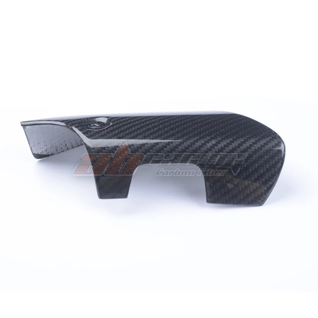 Exhaust Pipe Protector Heat Shield Cover Motorcross Guard Anti-scalding Cover Small For Yamaha R1 2015 -2021 Full Carbon Fiber,