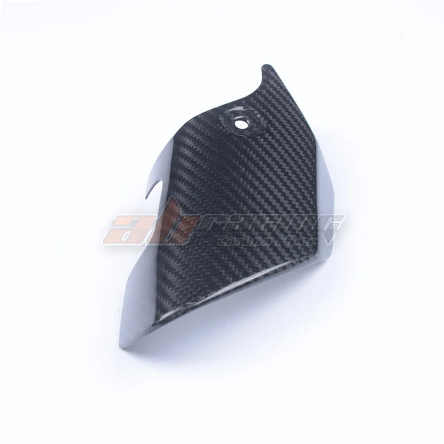 Exhaust Pipe Protector Heat Shield Cover Motorcross Guard Anti-scalding Cover Small For Yamaha R1 2015 -2021 Full Carbon Fiber,