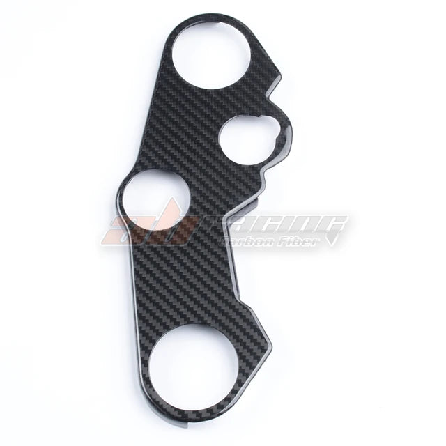 Fork Upper Connective Plate Cover For Suzuki GSXR 1000 2017+ Full Carbon Fiber 100%