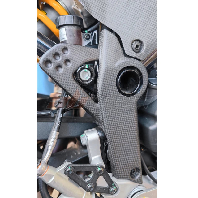 Frame Protection Cover Side Panels Fairing For Ducati DesertX 2022 2023 Full carbon Fiber 100%