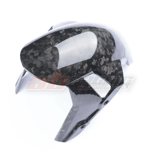 Front Fender Hugger Tire Mudguard Cover Fairing For BMW S1000RR 2019 2023 S1000R 2014+ S1000XR 2016+ Forged Carbon Fiber 100%