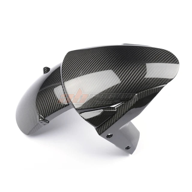 Front Fender Hugger Tire Mudguard Cover For Kawasaki H2 H2r Zx10r 2016-2021 Full Carbon Fiber 100% Twill