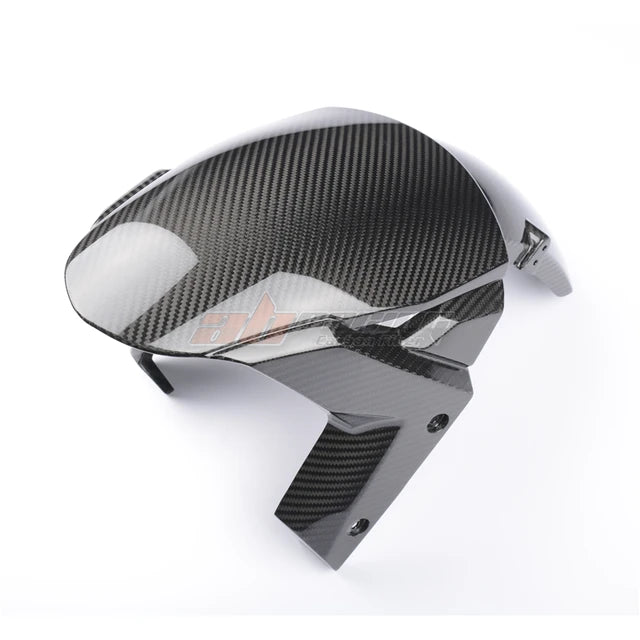 Front Fender Hugger Tire Mudguard Cover For Kawasaki H2 H2r Zx10r 2016-2021 Full Carbon Fiber 100% Twill