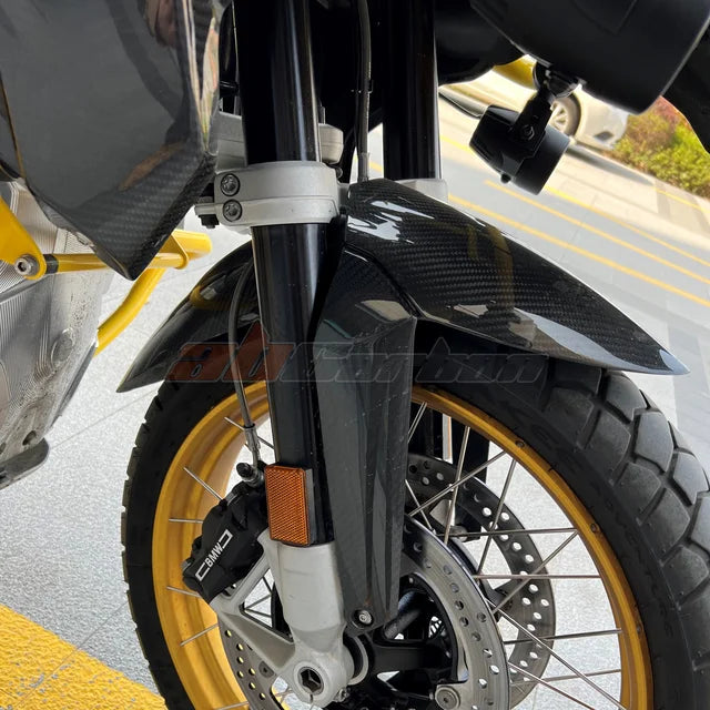 Front Fender Hugger Mudguard Cover For Bmw R1200gs R1200 Gs 2013 - 2018 Full Carbon Fiber, 100% Twill