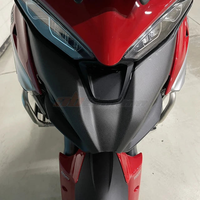 Front Head Fairing Cover Farings For Ducati Multistrada V4/V4S  V4S Sport  2020 2023 Full Carbon Fiber 100%