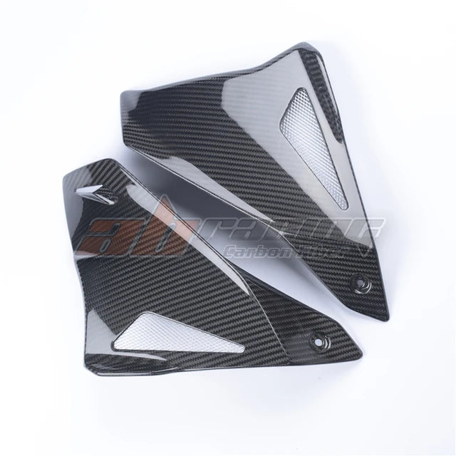 Front Side Engine Cover Panel Fairing Cowling For Yamaha Fz10 Mt10 2016-2021 Full Carbon Fiber 100%
