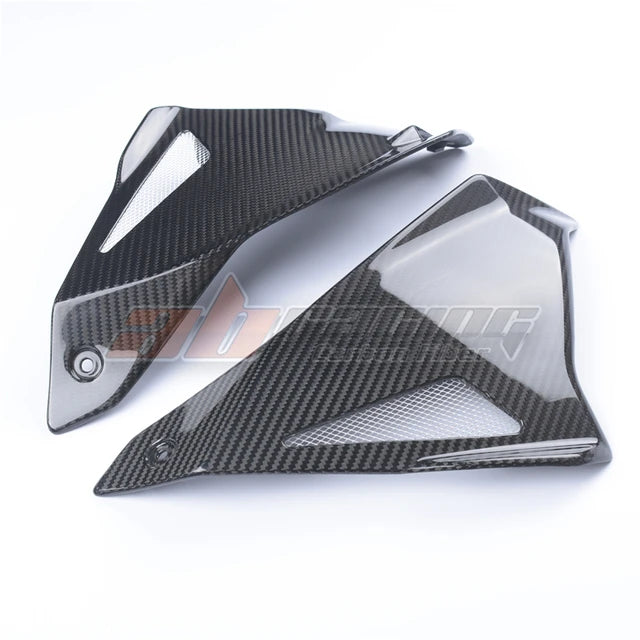 Front Side Engine Cover Panel Fairing Cowling For Yamaha Fz10 Mt10 2016-2021 Full Carbon Fiber 100%