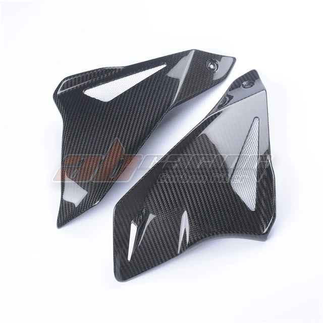 Front Side Engine Cover Panel Fairing Cowling For Yamaha Fz10 Mt10 2016-2021 Full Carbon Fiber 100%