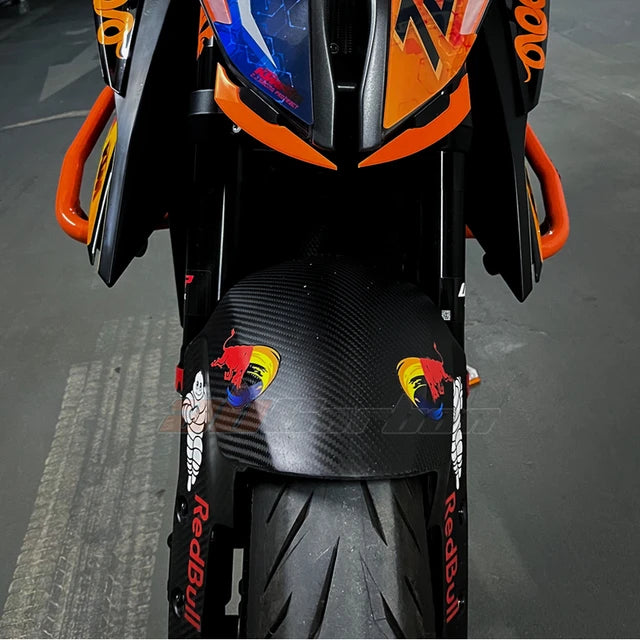 Front Tire Fender Mud Guard Hugger Fairing Cowling For Ktm Rc8 Rc8r 2020 Full Carbon Fiber 100%