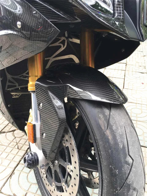 Front Tire Fender Mud Guard Hugger Fairing Cowling For BMW S1000r 2014 -2019 Full Carbon Fiber 100%
