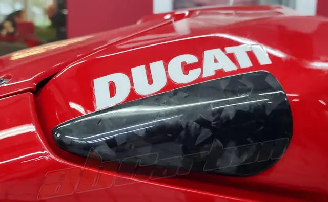 Tank Corner Side Guard Cover Crash Protector For Ducati V4 V4s Streetfight V4 Full Carbon Fiber Forged 100%