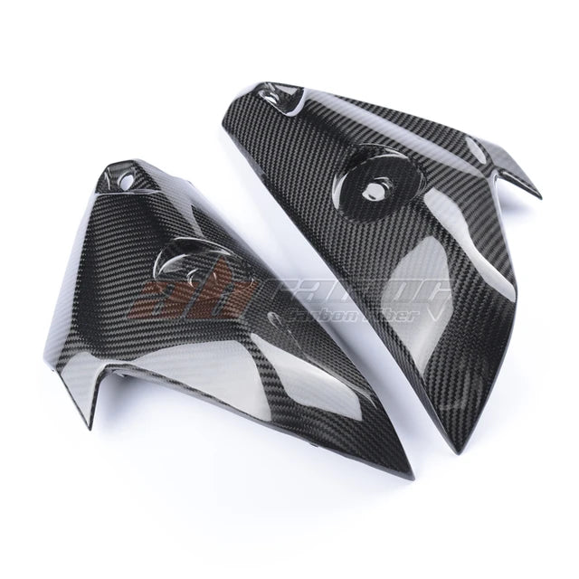 Gas Tank Side Cover Trim Fairing Cowl For Honda CBR1000RR 2017 2019 Full Carbon Fiber 100%