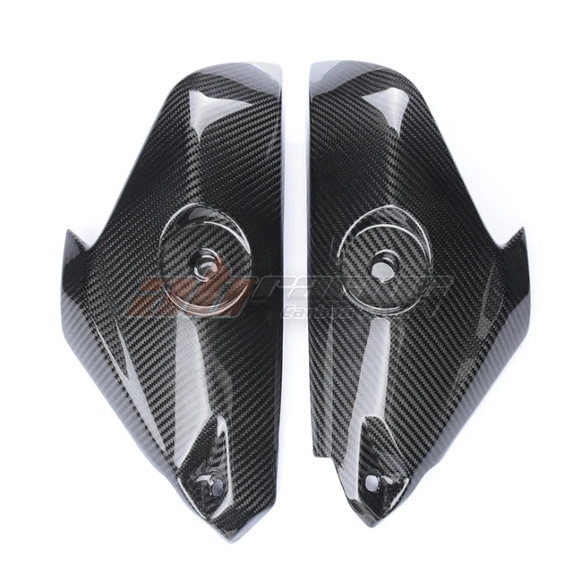 Gas Tank Side Cover Trim Fairing Cowl  For Honda CBR1000RR 2017 2019  Full Carbon Fiber 100%