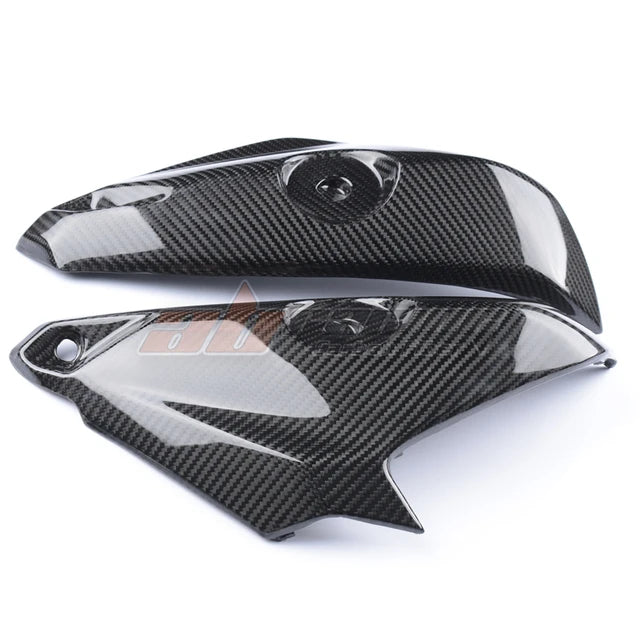 Gas Tank Side Cover Trim Fairing Cowl  For Honda CBR1000RR 2017 2019  Full Carbon Fiber 100%