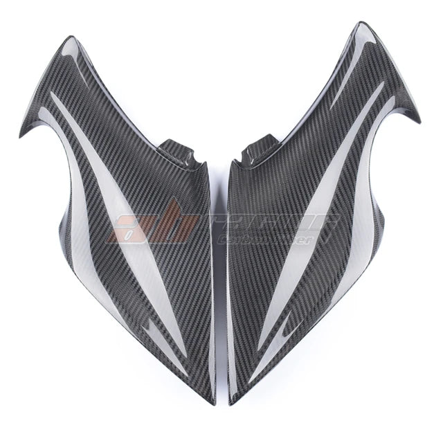 Gas Tank Side Cover Trim Fairing Cowl For Suzuki Gsxs1000 2009-2016 Full Carbon Fiber 100%