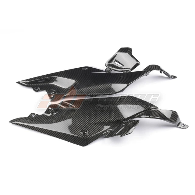 Gas Tank Side Knee Cover Panel Fairing Cowl For Bmw R1200r 2015-2018 Full Carbon Fiber 100%