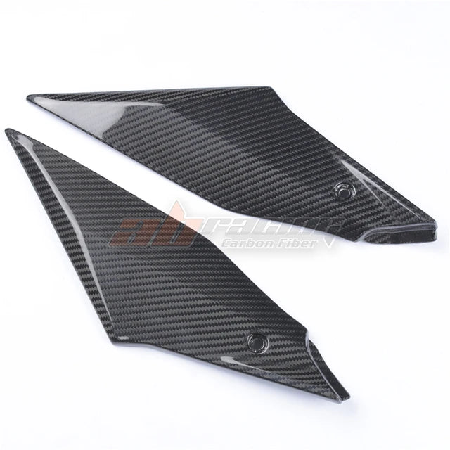 Gas Tank Side Cover Trim Fairing Cowl For Yamaha R1 2015-2019 Full Carbon Fiber, 100%
