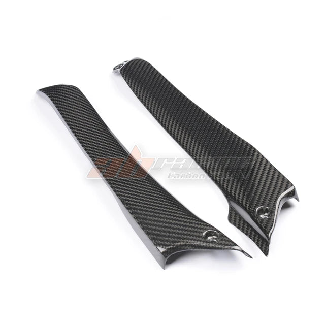 Gas Tank Side Trim Knee Grip Cowling Fairings For Kawasaki H2 2015-2017 Full Carbon Fiber 100%