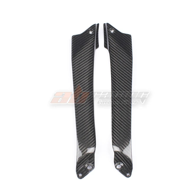 Gas Tank Side Trim Knee Grip Cowling Fairings For Kawasaki H2 2015-2017 Full Carbon Fiber 100%
