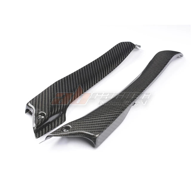 Gas Tank Side Trim Knee Grip Cowling Fairings For Kawasaki H2 2015-2017 Full Carbon Fiber 100%