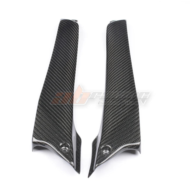 Gas Tank Side Trim Knee Grip Cowling Fairings For Kawasaki H2 2015-2017 Full Carbon Fiber 100%