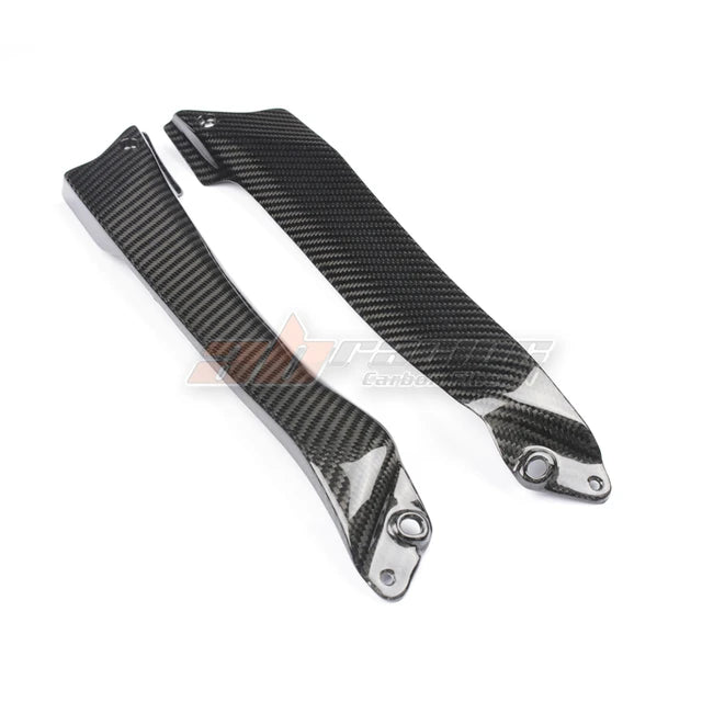 Gas Tank Side Trim Knee Grip Cowling Fairings For Kawasaki H2 2015-2017 Full Carbon Fiber 100%