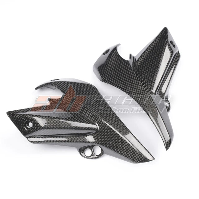 Head Light Cover Big Plate Fairing On Both Sides For MV Agusta Brutale 800 2016 Full Carbon Fiber 100%