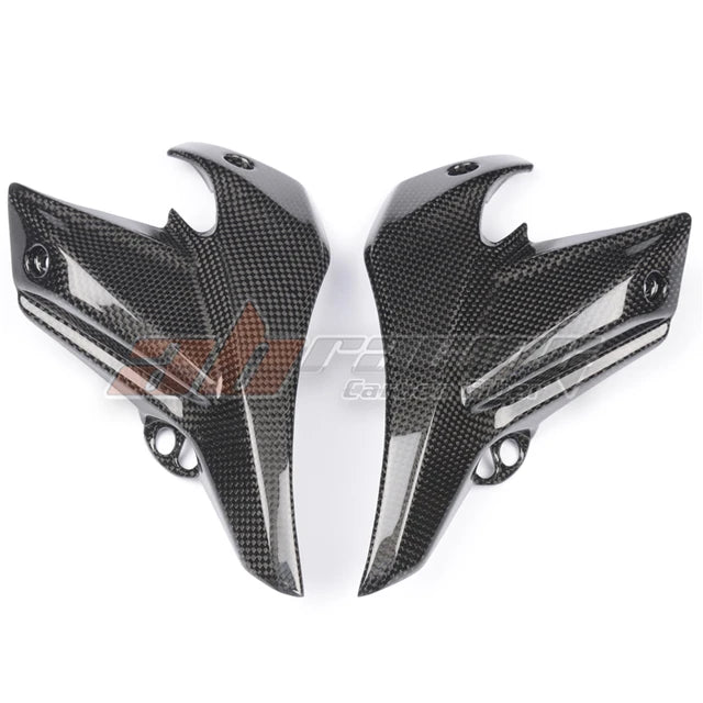 Head Light Cover Big Plate Fairing On Both Sides For MV Agusta Brutale 800 2016 Full Carbon Fiber 100%