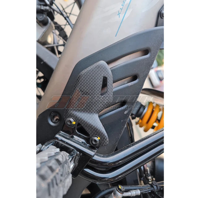Heel Guards Fairing Trim Cowling For Ducati DesertX 2022 2023 Full Carbon Fiber 100%