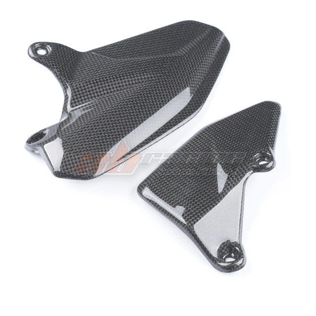 Heel Plate Guard Cover For Ducati Multistrada V4 /s Sport 2020-2021 Carbon Fiber