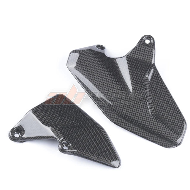 Heel Plate Guard Cover For Ducati Multistrada V4 /s Sport 2020-2021 Carbon Fiber