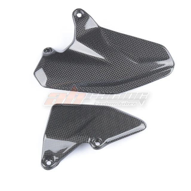 Heel Plate Guard Cover For Ducati Multistrada V4 /s Sport 2020-2021 Carbon Fiber